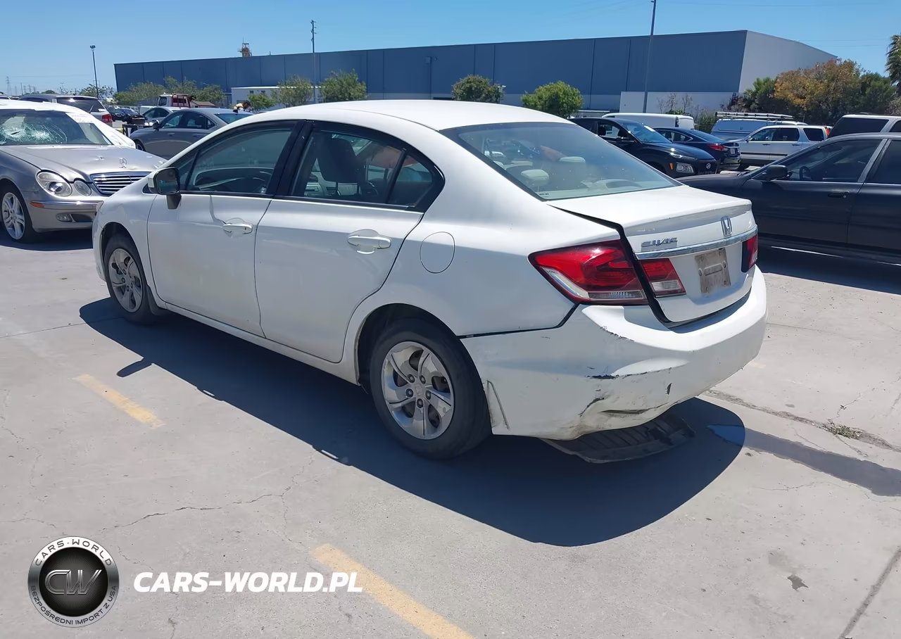 2014 Honda Civic Lx VIN:19XFB2F53EE221142 - 3