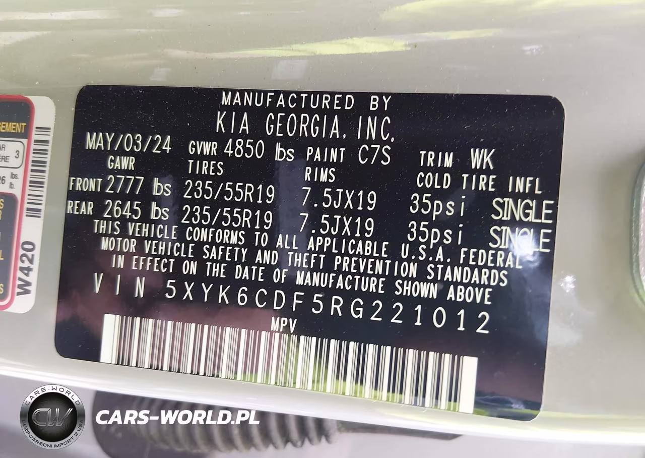 2024 Kia Sportage X-Line VIN:5XYK6CDF5RG221012 - 9