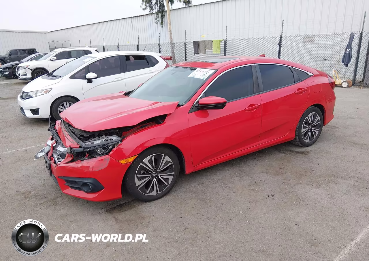 2018 Honda Civic Ex-T VIN:JHMFC1F3XJX028789 - 2