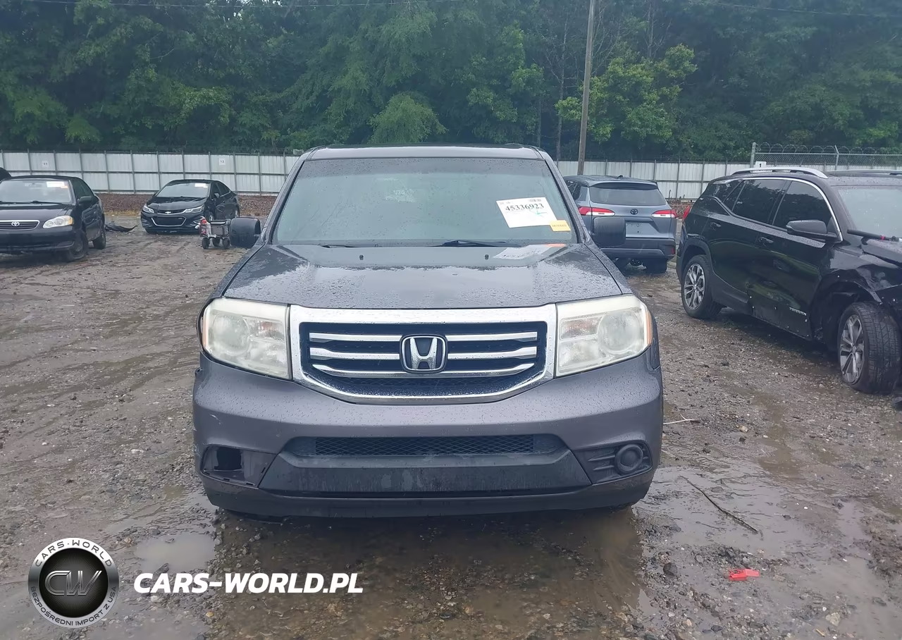 2015 Honda Pilot Lx VIN:5FNYF3H24FB023705 - 12