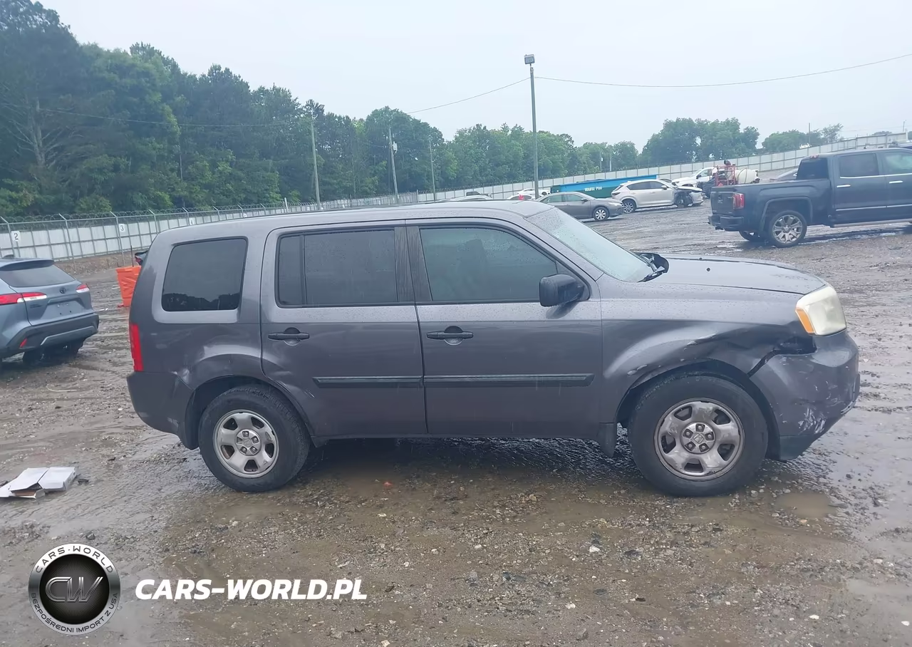 2015 Honda Pilot Lx VIN:5FNYF3H24FB023705 - 13