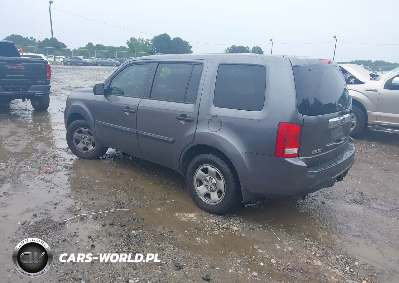 2015 Honda Pilot Lx VIN:5FNYF3H24FB023705 - 3