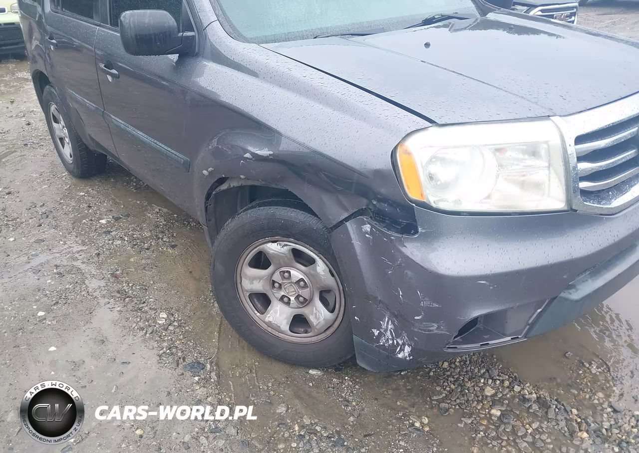 2015 Honda Pilot Lx VIN:5FNYF3H24FB023705 - 6