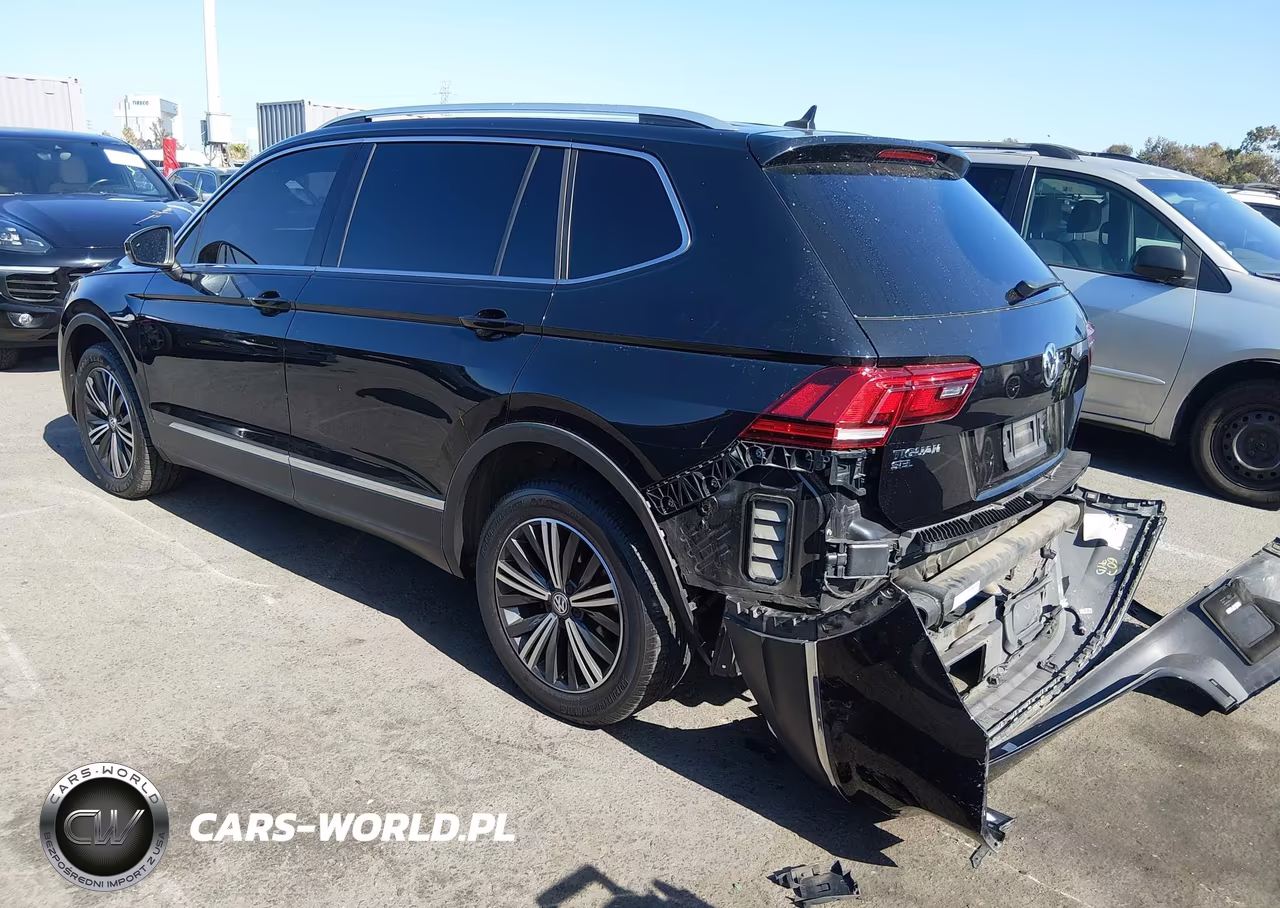 2019 Volkswagen Tiguan 2.0T Se-2.0T Sel-2.0T Sel R-Line-2.0T Sel R-Line Black VIN:3VV3B7AX6KM087772 - 3