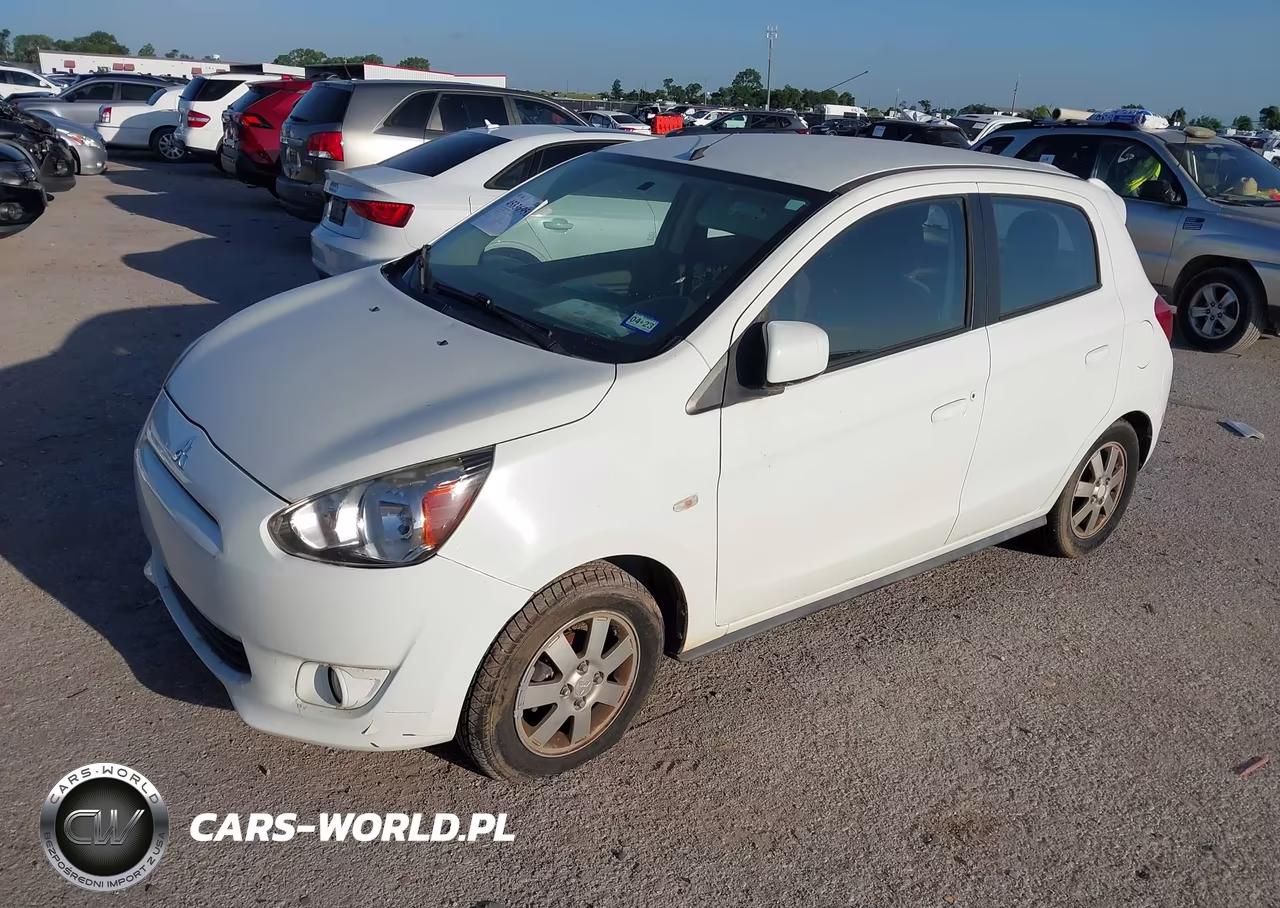 2014 Mitsubishi Mirage Es VIN:ML32A4HJ0EH015992 - 2