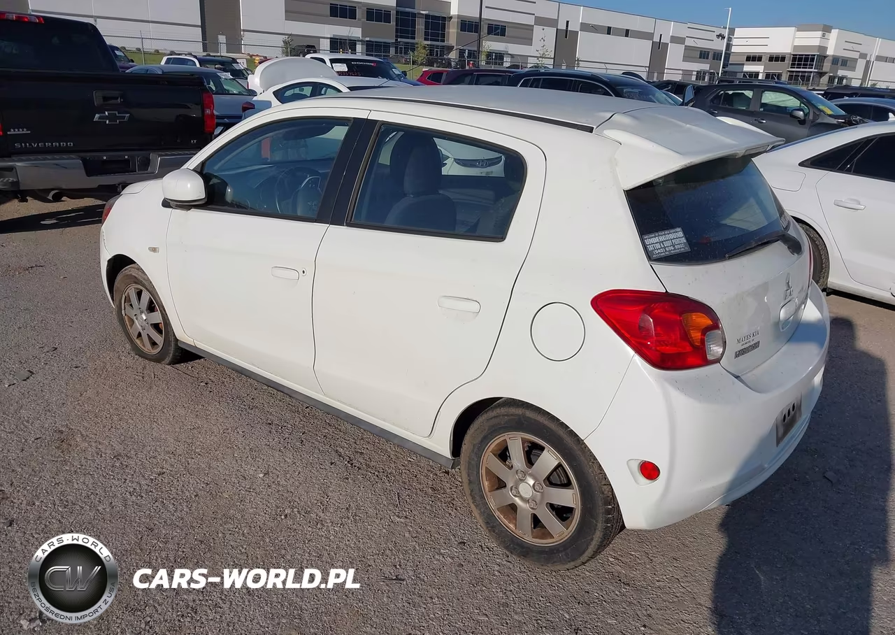 2014 Mitsubishi Mirage Es VIN:ML32A4HJ0EH015992 - 3
