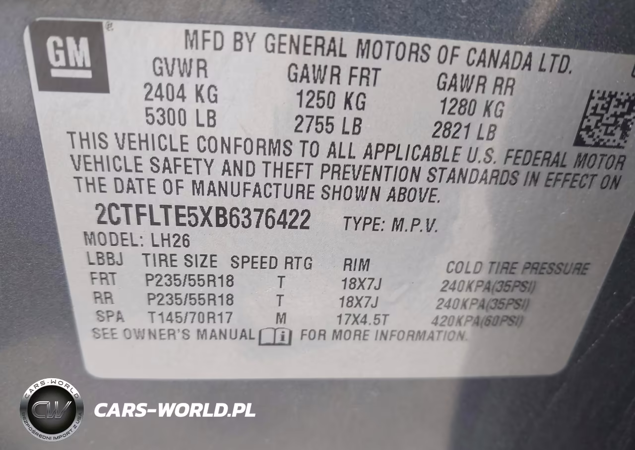 2011 GMC Terrain Sle-2 VIN:2CTFLTE5XB6376422 - 9