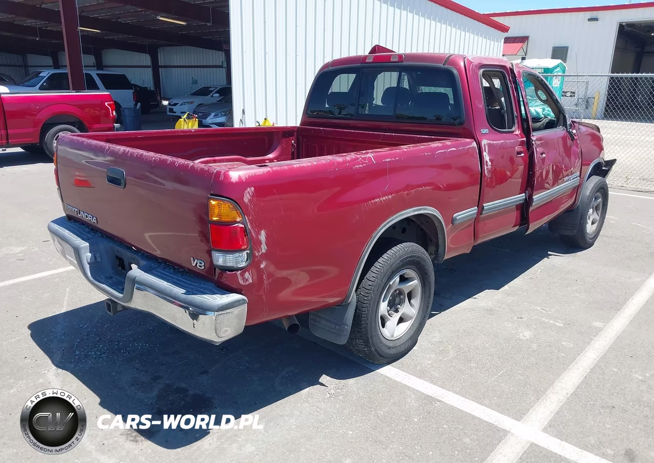 2000 Toyota Tundra Sr5 V8 VIN:5TBRT3411YS011450 - 4