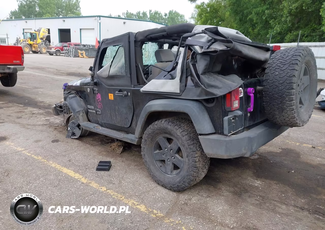 2010 Jeep Wrangler Sport VIN:1J4AA2D19AL138470 - 3