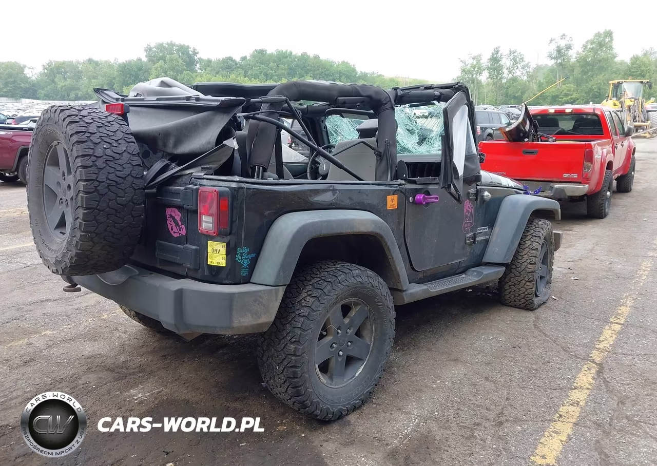 2010 Jeep Wrangler Sport VIN:1J4AA2D19AL138470 - 4
