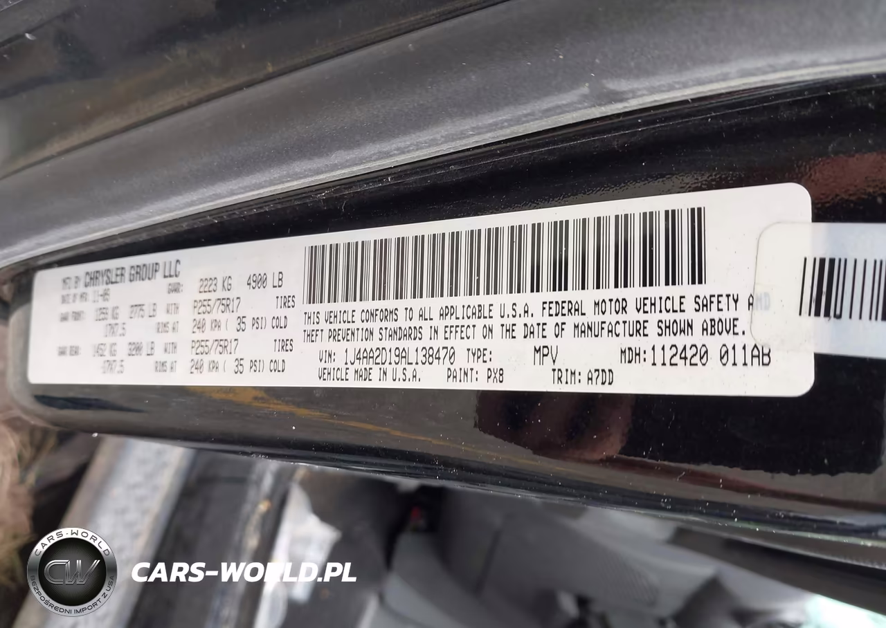 2010 Jeep Wrangler Sport VIN:1J4AA2D19AL138470 - 9