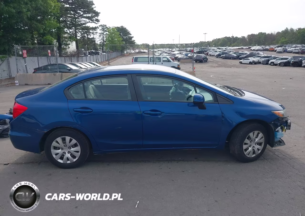 2012 Honda Civic Lx VIN:19XFB2F54CE341352 - 14