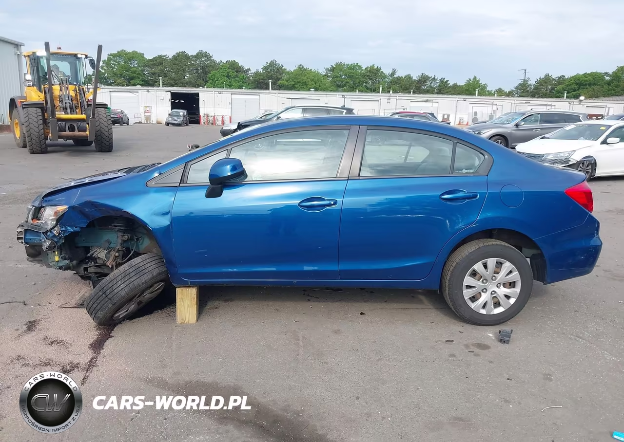 2012 Honda Civic Lx VIN:19XFB2F54CE341352 - 15