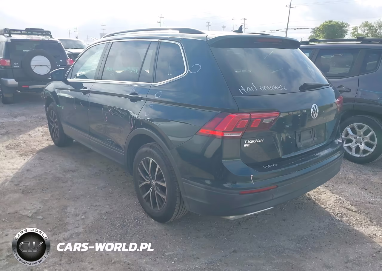 2019 Volkswagen Tiguan 2.0T Se-2.0T Sel-2.0T Sel R-Line-2.0T Sel R-Line Black VIN:3VV3B7AX7KM130905 - 3
