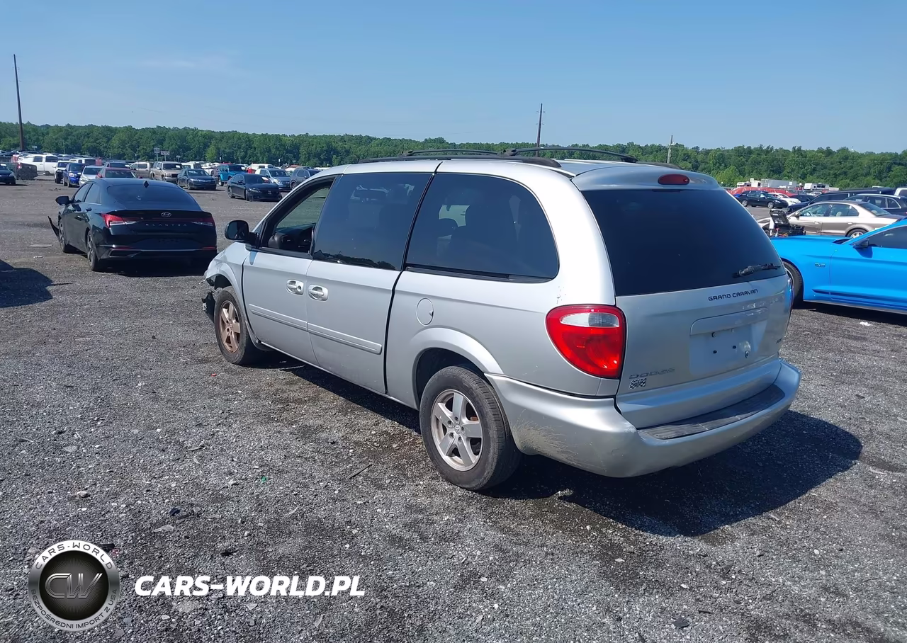 2007 Dodge Grand Caravan Sxt VIN:2D8GP44L07R180751 - 3
