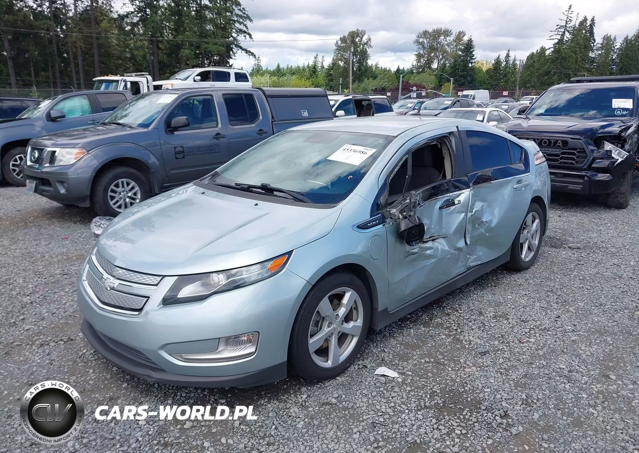 2013 Chevrolet Volt VIN:1G1RE6E48DU102595 - 2