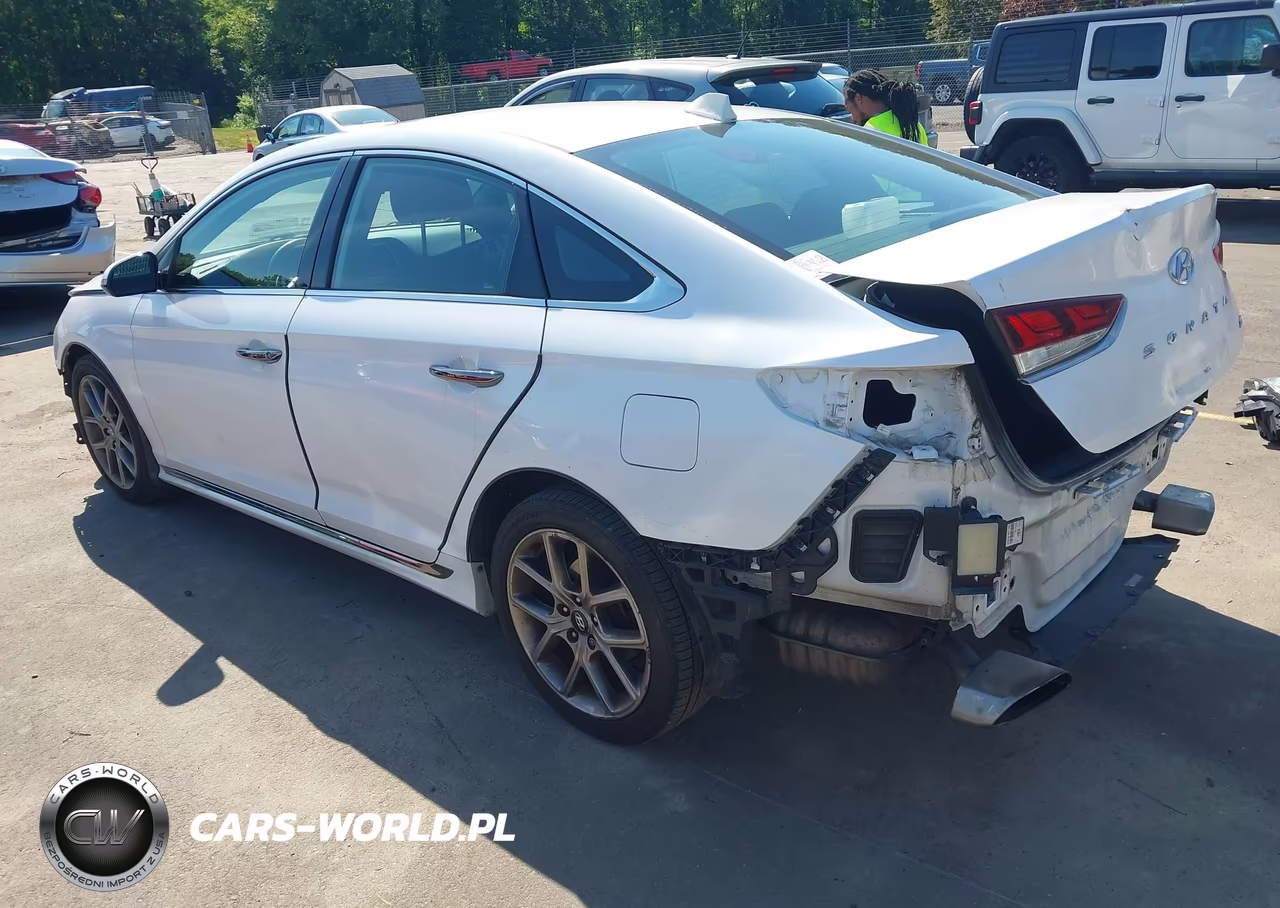2018 Hyundai Sonata Sport 2.0T VIN:5NPE34AB4JH666478 - 3