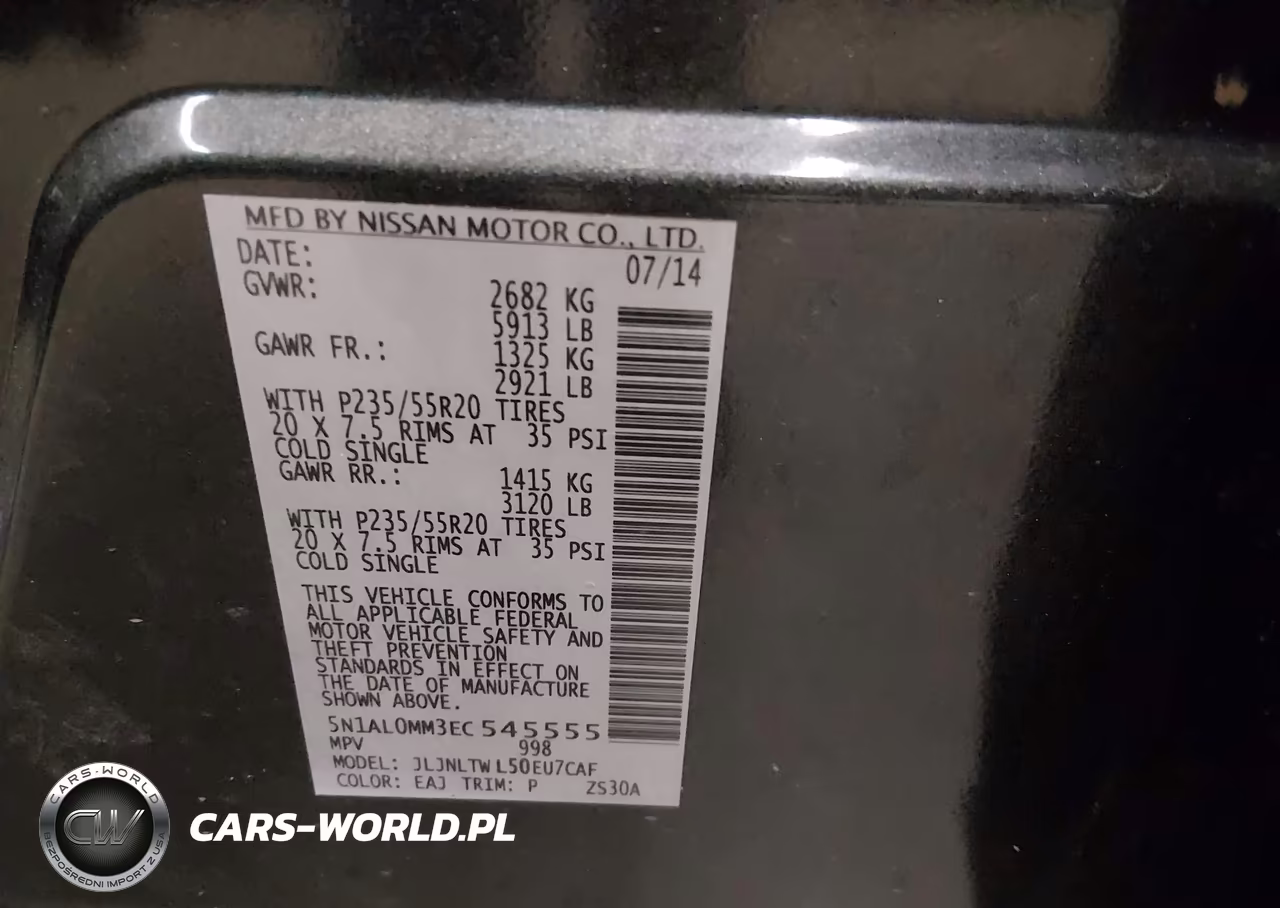 2014 Infiniti Qx60 VIN:5N1AL0MM3EC545555 - 9