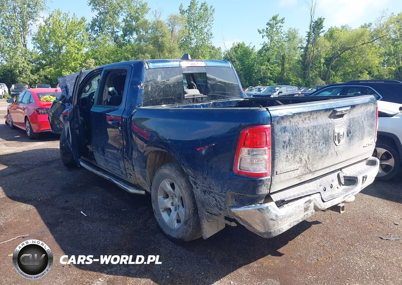 2019 Ram 1500 Big Horn-Lone Star 4X4 5'7 Box VIN:1C6RRFFG9KN920341 - 3