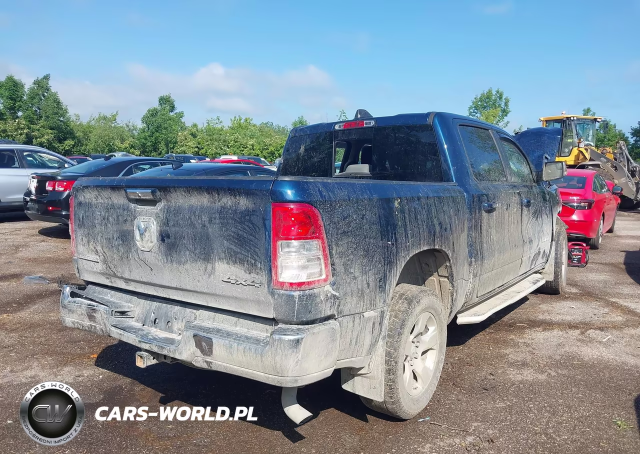 2019 Ram 1500 Big Horn-Lone Star 4X4 5'7 Box VIN:1C6RRFFG9KN920341 - 4