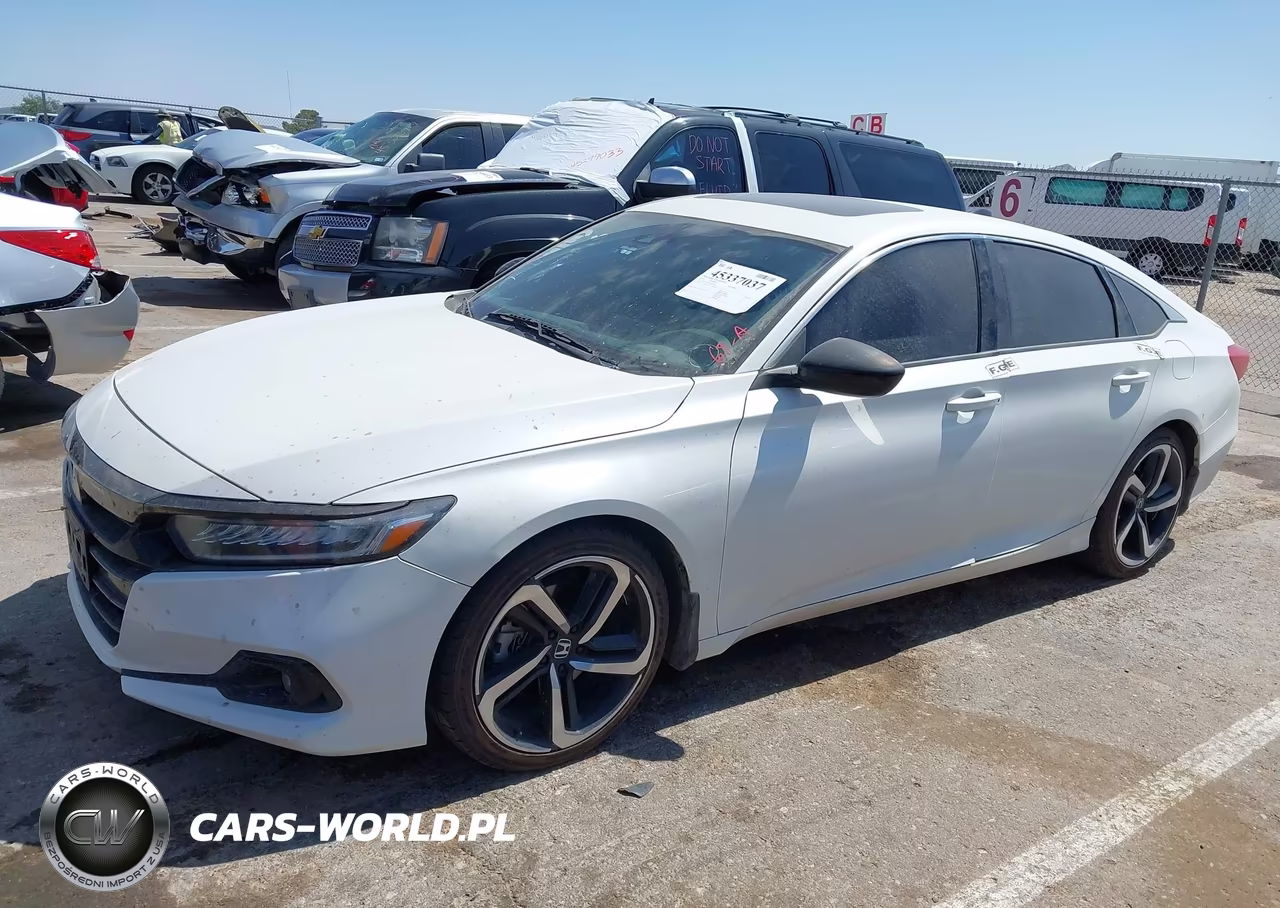 2021 Honda Accord Sport 2.0T VIN:1HGCV2F33MA021406 - 2