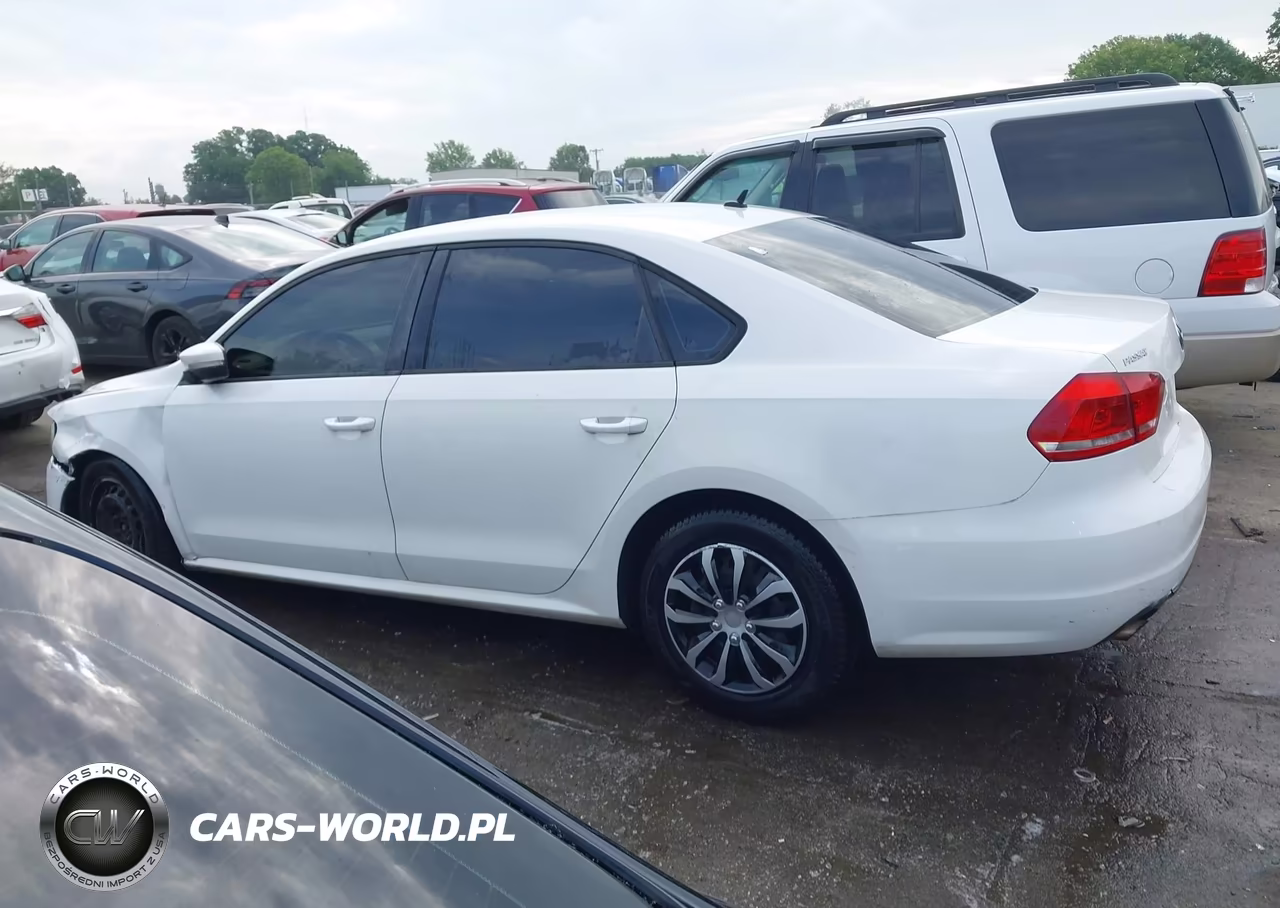 2013 Volkswagen Passat 2.5L S VIN:1VWAP7A34DC121519 - 14