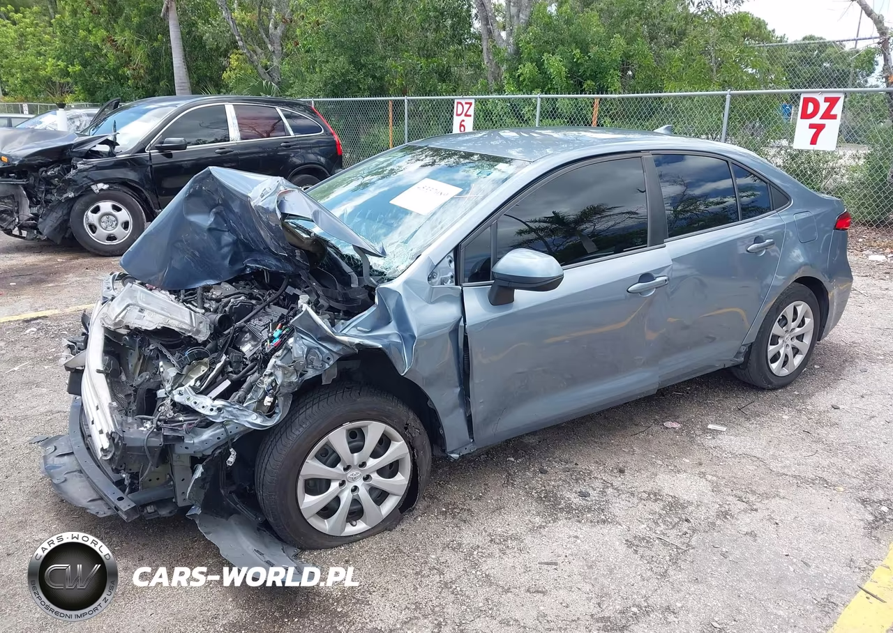2020 Toyota Corolla Le VIN:5YFEPRAE7LP038044 - 2