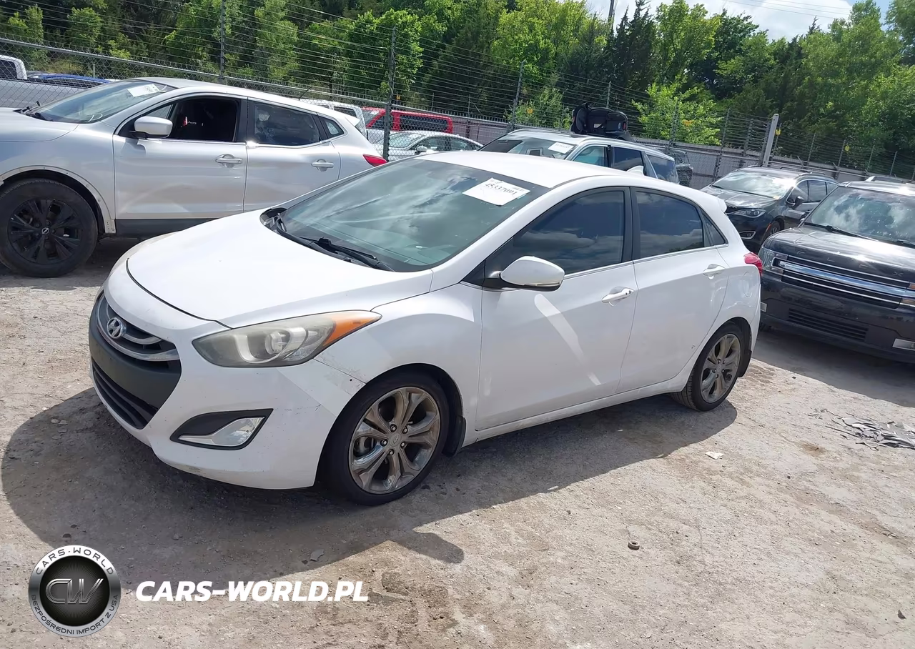 2014 Hyundai Elantra Gt VIN:KMHD35LH1EU225594 - 2