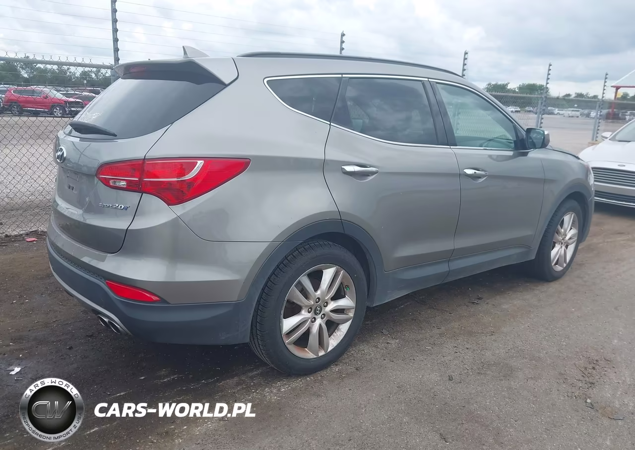2014 Hyundai Santa Fe Sport 2.0L Turbo VIN:5XYZU3LA4EG169487 - 4