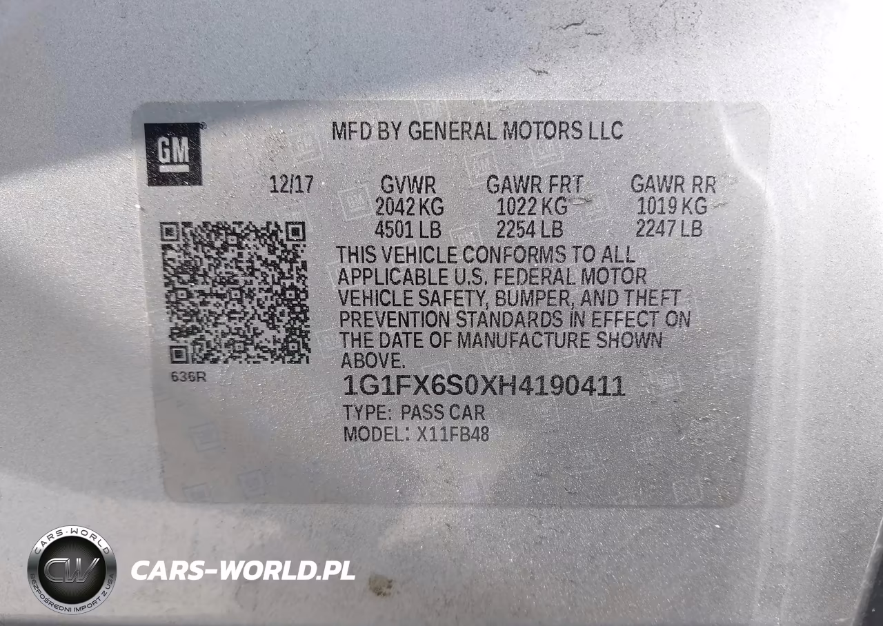2017 Chevrolet Bolt Ev Premier VIN:1G1FX6S0XH4190411 - 9