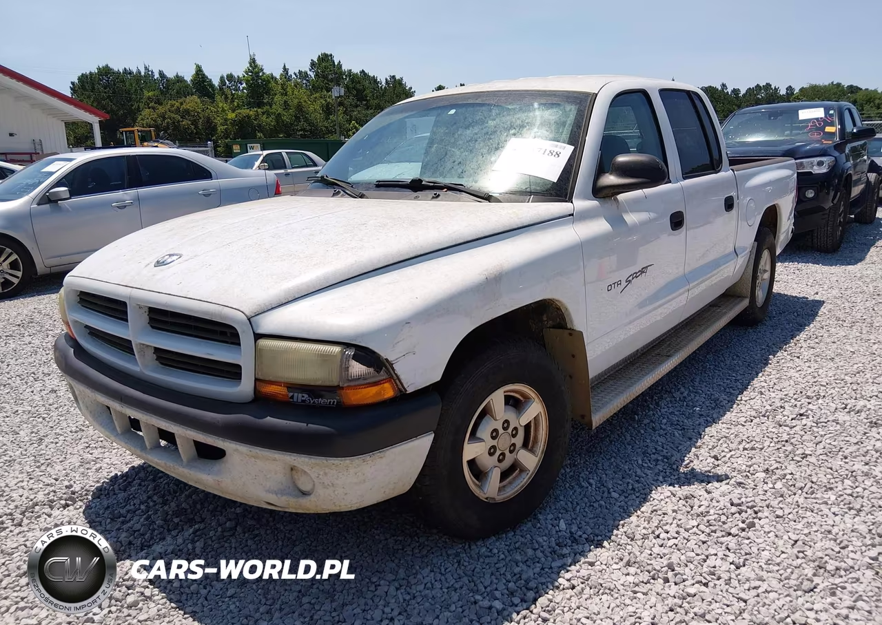 2001 Dodge Dakota Slt-Sport VIN:1B7HL2AX21S242196 - 2