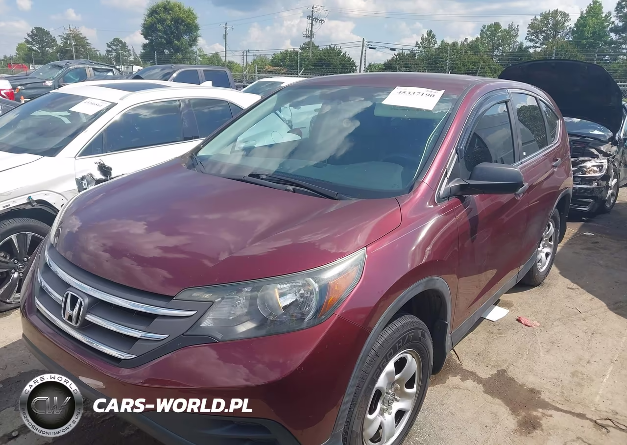 2012 Honda Cr-V Lx VIN:5J6RM3H37CL029018 - 2