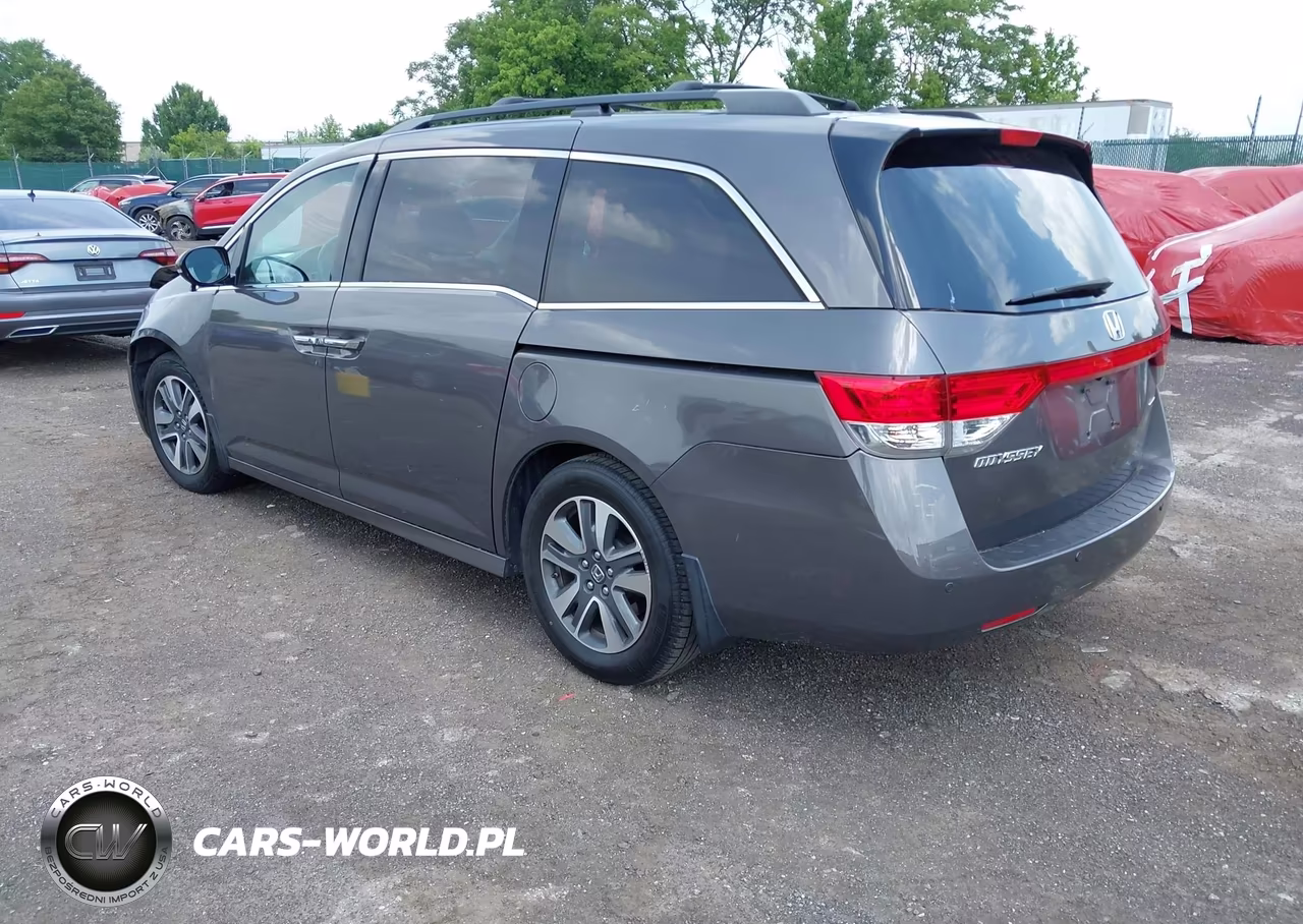 2017 Honda Odyssey Touring-Touring Elite VIN:5FNRL5H92HB012291 - 3