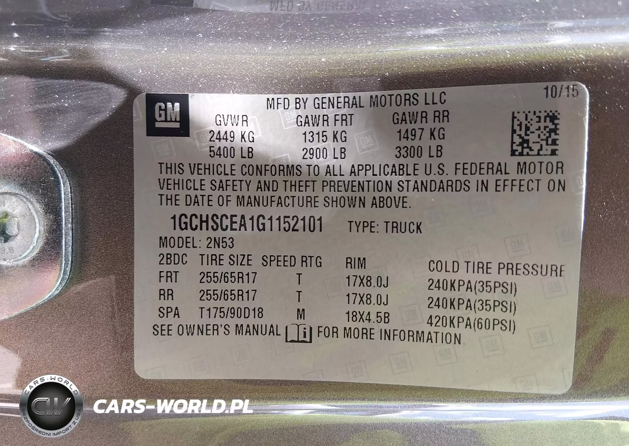 2016 Chevrolet Colorado Lt VIN:1GCHSCEA1G1152101 - 9