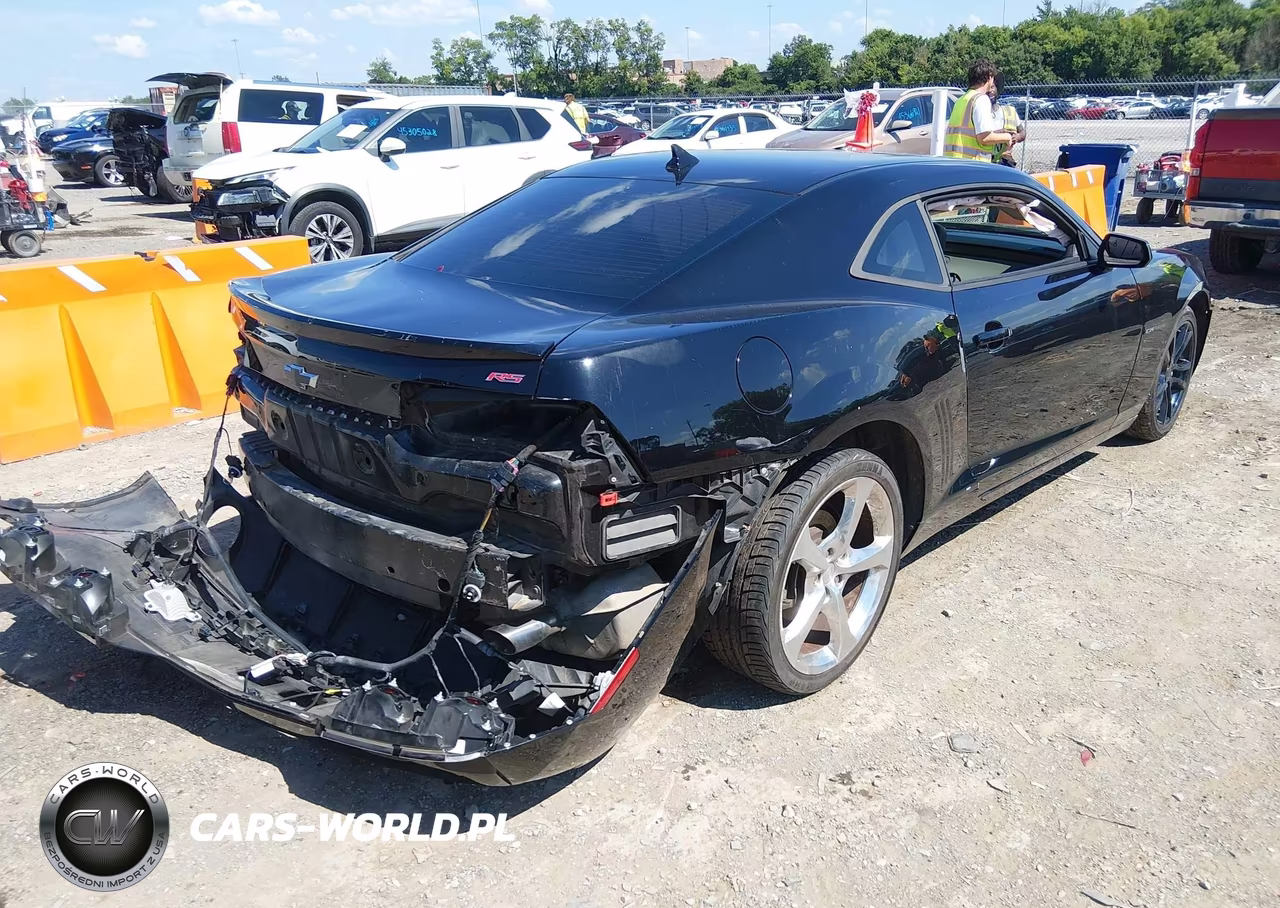 2013 Chevrolet Camaro 2Lt VIN:2G1FC1E33D9204788 - 4