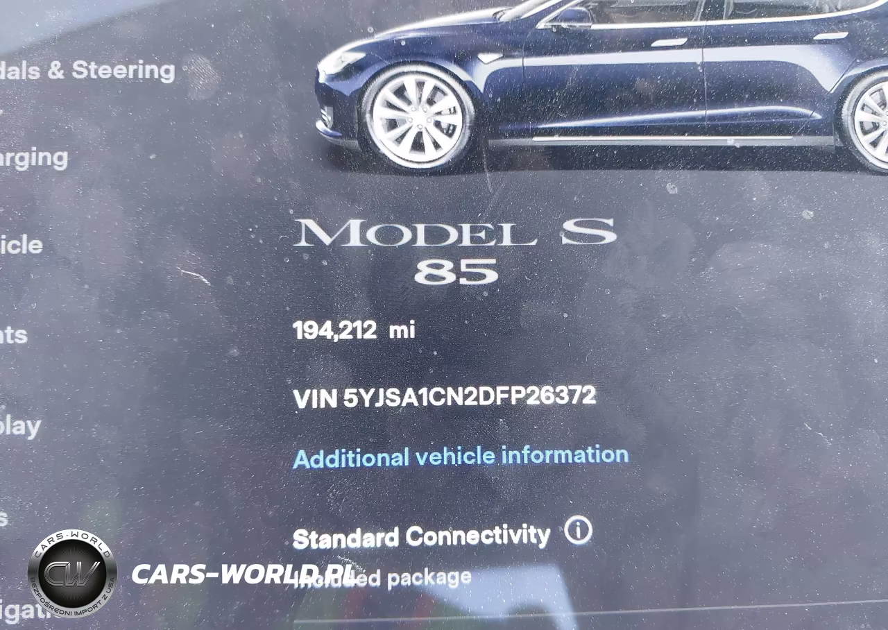 2013 Tesla Model S VIN:5YJSA1CN2DFP26372 - 14