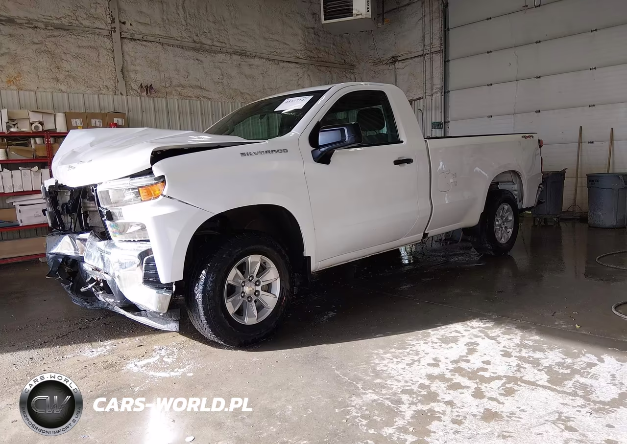 2021 Chevrolet Silverado 1500 4Wd Long Bed Wt VIN:3GCNYAEF5MG359525 - 2