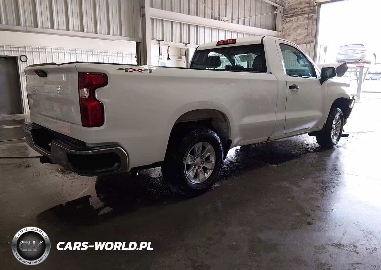 2021 Chevrolet Silverado 1500 4Wd Long Bed Wt VIN:3GCNYAEF5MG359525 - 4