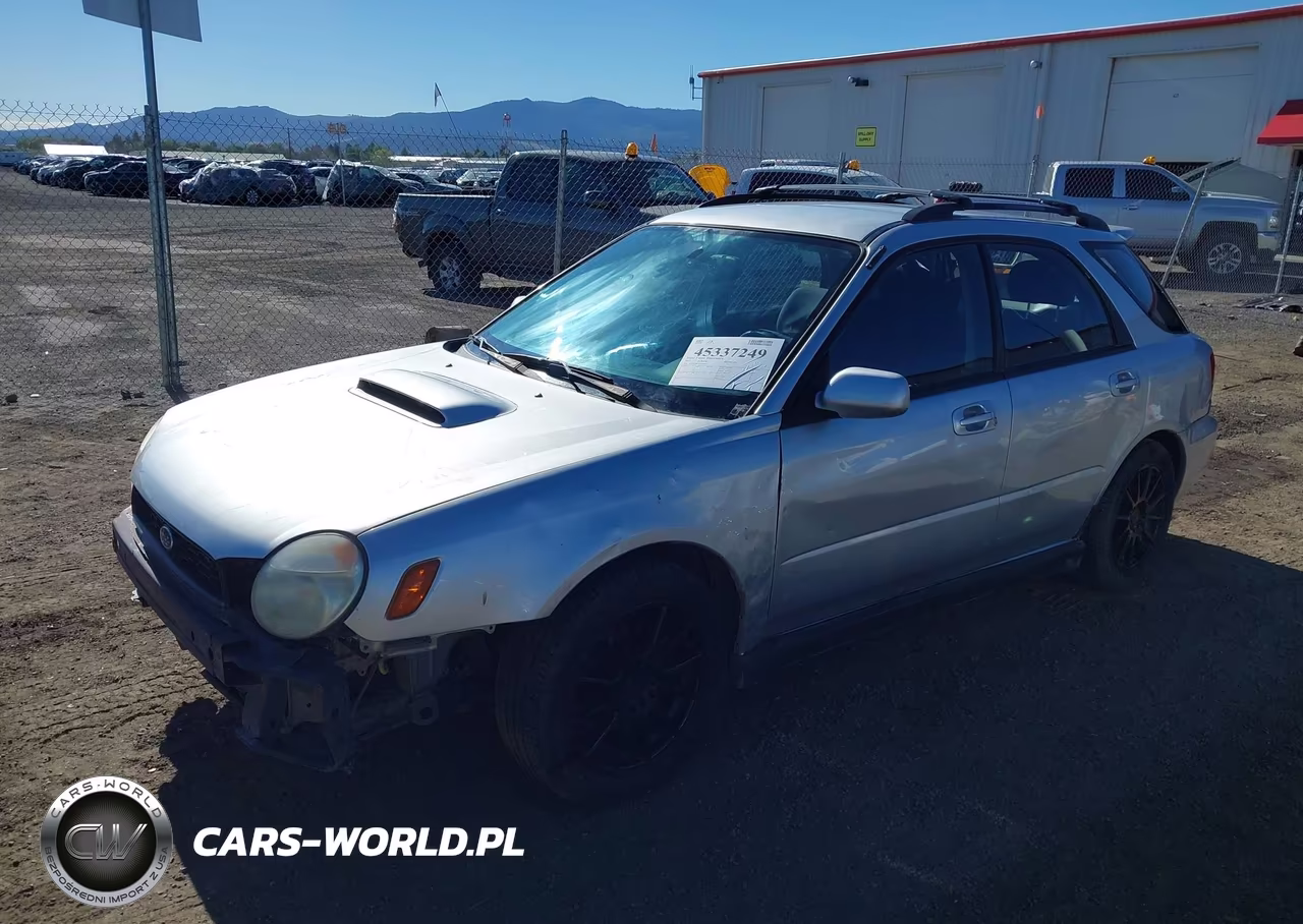 2002 Subaru Impreza Wrx VIN:JF1GG29672G824879 - 2