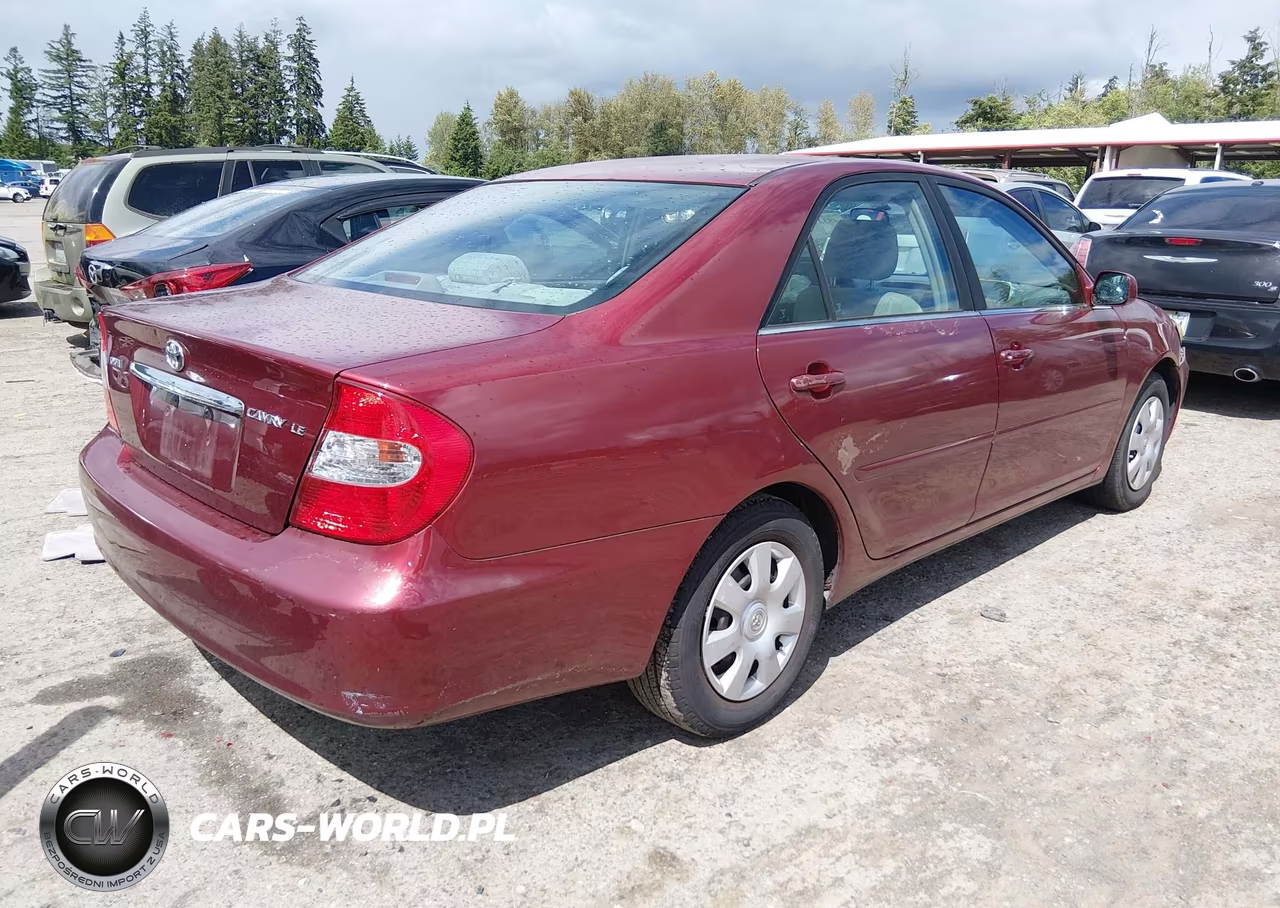 2002 Toyota Camry Le VIN:4T1BE30K62U575885 - 4