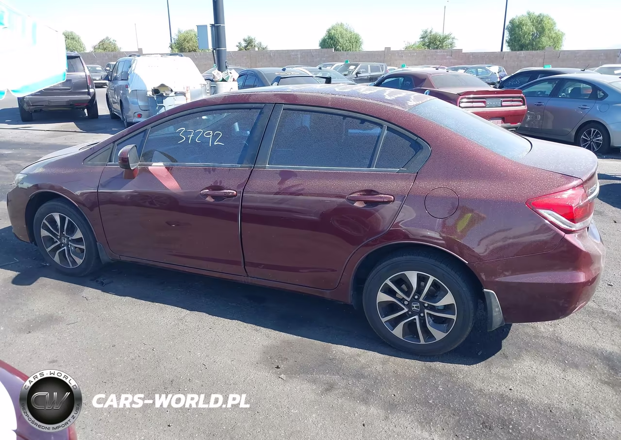 2014 Honda Civic Ex VIN:19XFB2F84EE237828 - 14