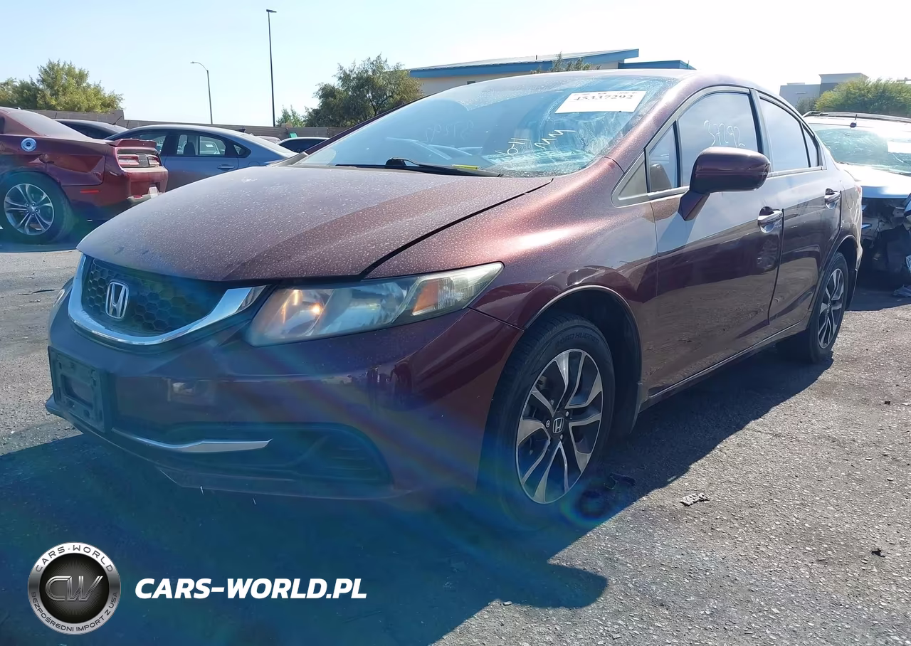 2014 Honda Civic Ex VIN:19XFB2F84EE237828 - 2