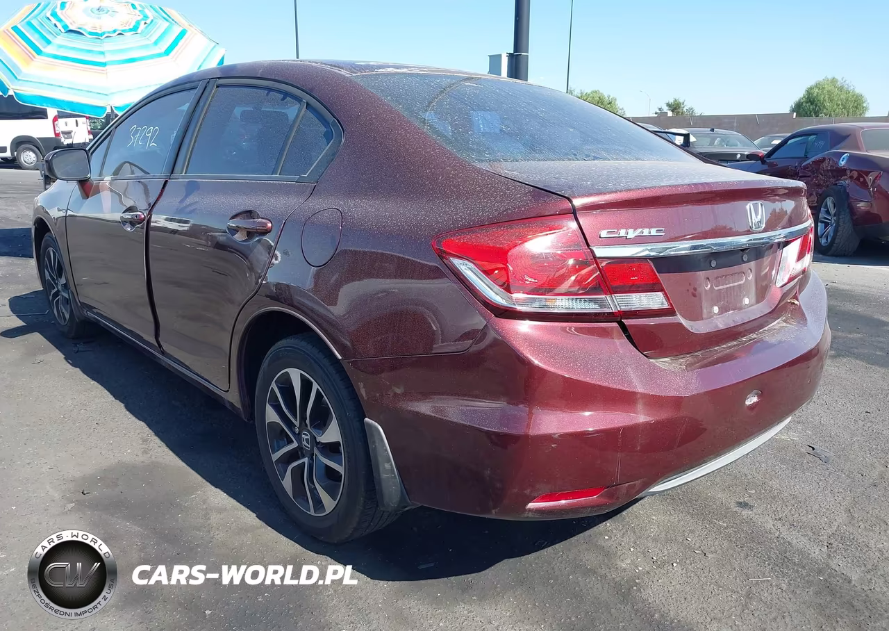 2014 Honda Civic Ex VIN:19XFB2F84EE237828 - 3