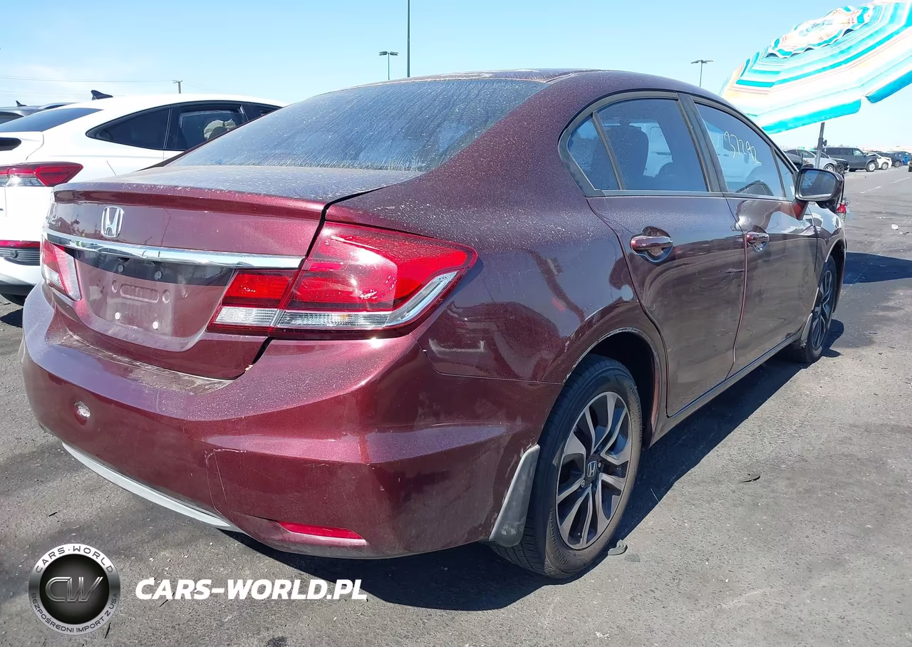 2014 Honda Civic Ex VIN:19XFB2F84EE237828 - 4