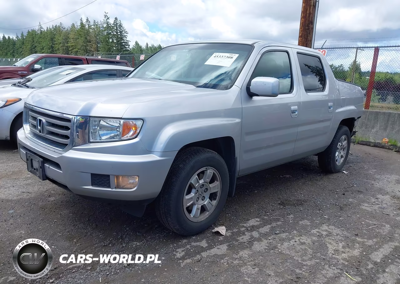 2012 Honda Ridgeline Rts VIN:5FPYK1F4XCB455853 - 2