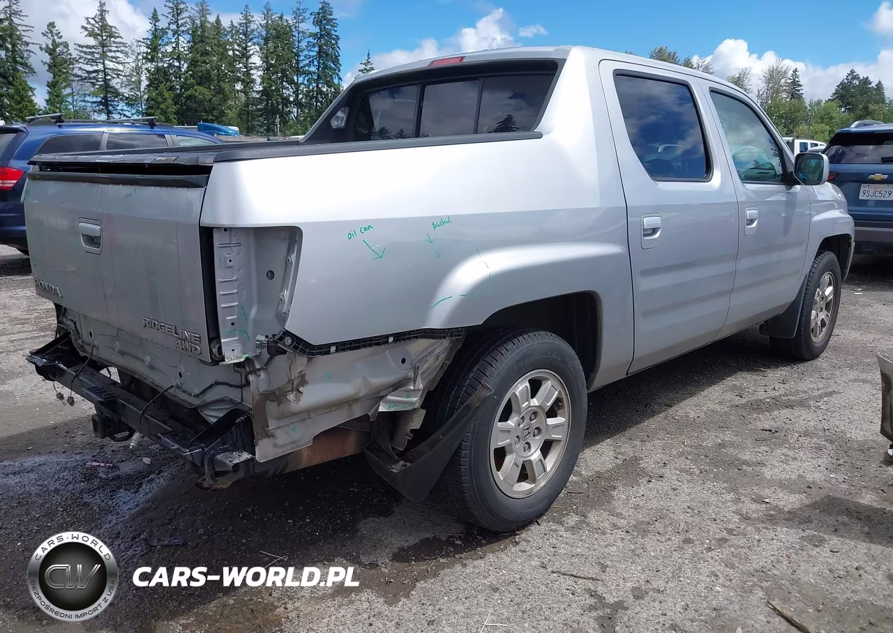 2012 Honda Ridgeline Rts VIN:5FPYK1F4XCB455853 - 4