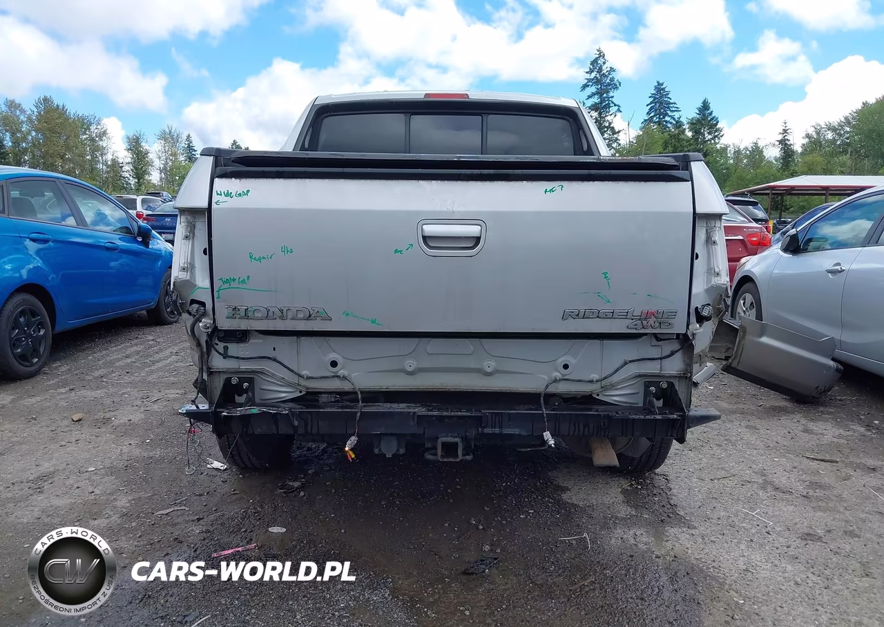 2012 Honda Ridgeline Rts VIN:5FPYK1F4XCB455853 - 6
