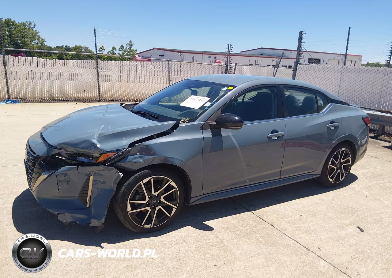 2025 Nissan Sentra Sr VIN:3N1AB8DV5SY233080 - 2