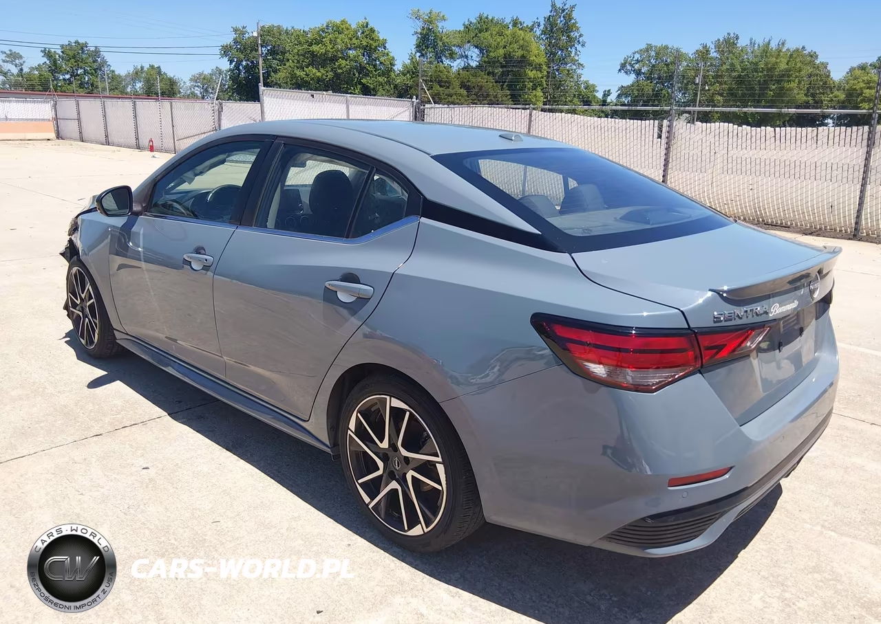 2025 Nissan Sentra Sr VIN:3N1AB8DV5SY233080 - 3