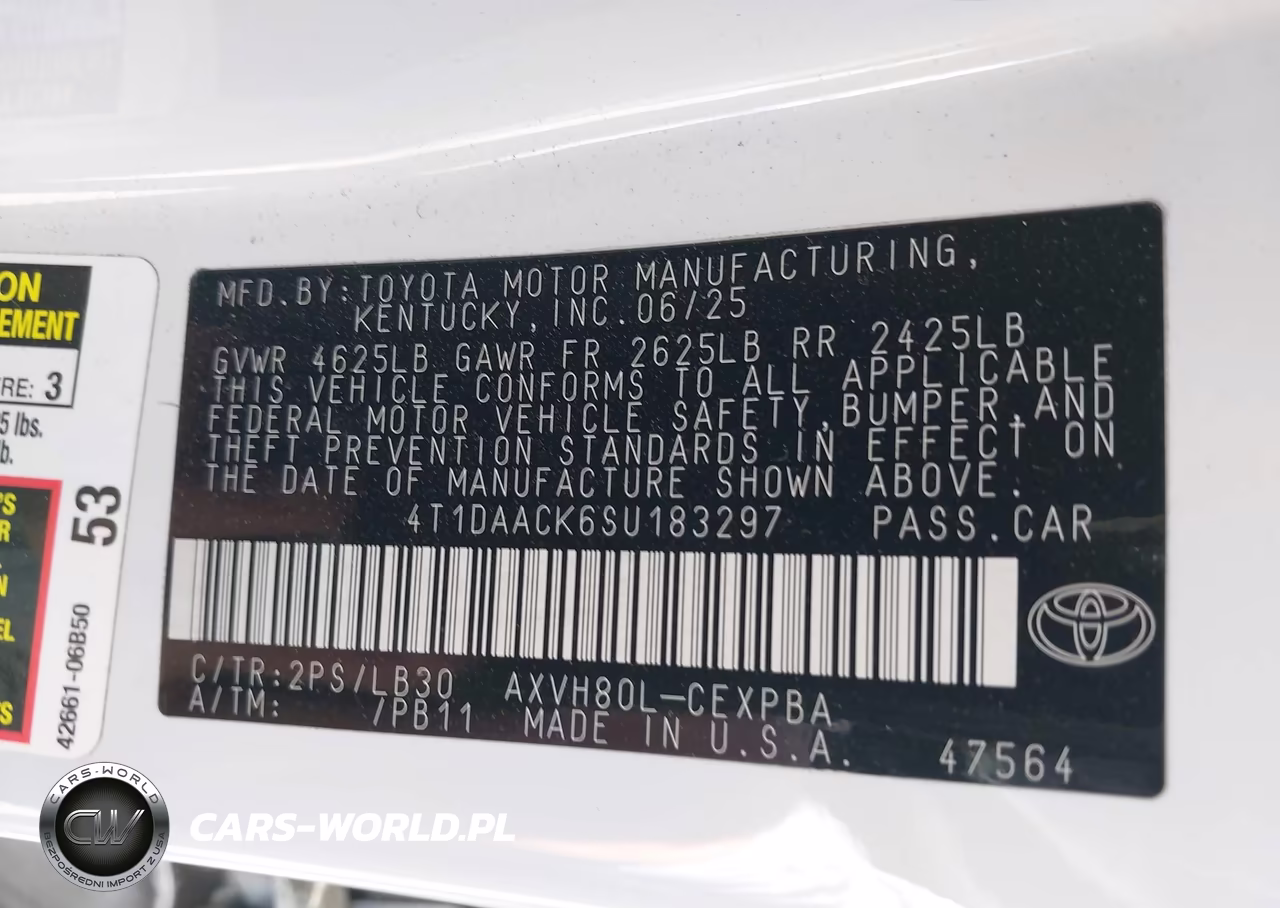 2025 Toyota Camry Xse VIN:4T1DAACK6SU183297 - 9